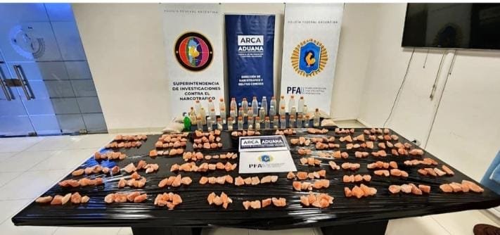 Secuestro de 52 kilos de MDMA en un operativo de la Policía Federal y ARCA Aduana vinculado a Zárate