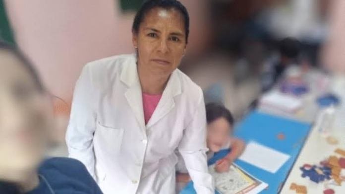 Nancy Estela Godoy, docente rural de Corrientes, en una fotografía difundida por SUTEF.